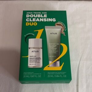 Anua Double Cleansing Duo - Green and White